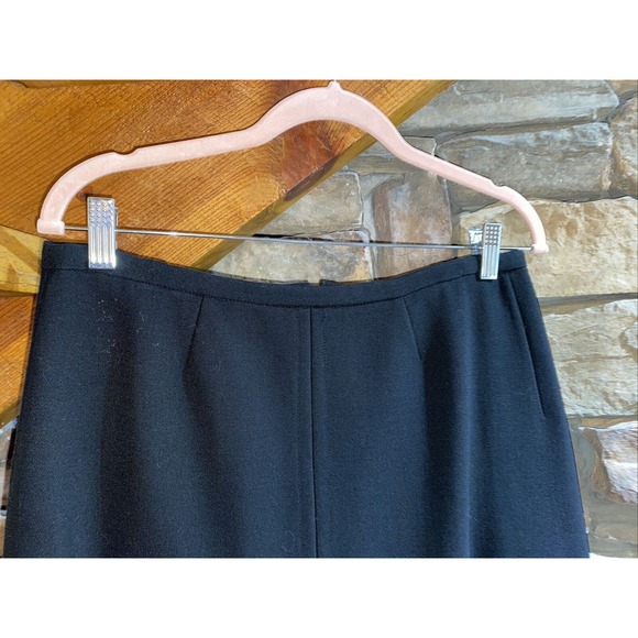 VINTAGE 1970’s Vera Hicks Ernst Strauss Black Skirt Suit Women’s Medium WOW! - Picture 14 of 16